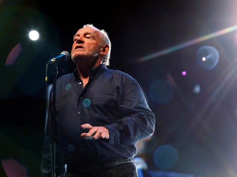 Joe Cocker performs during the Mawazine World Rhythms Festival in Rabat, Morocco Thursday night May 26, 2011. 